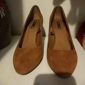 Mustard H&M heels